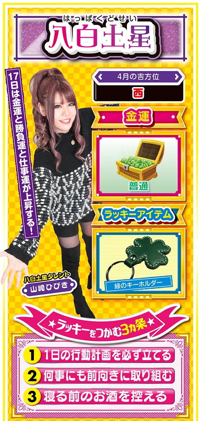 八白土星占い結果