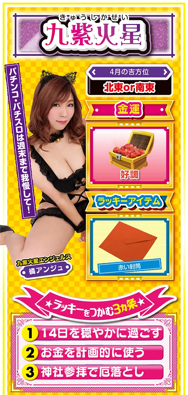 九紫火星占い結果