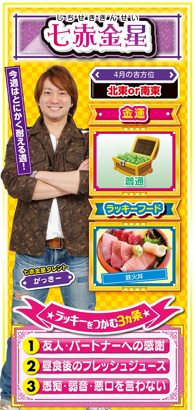 七赤金星占い結果