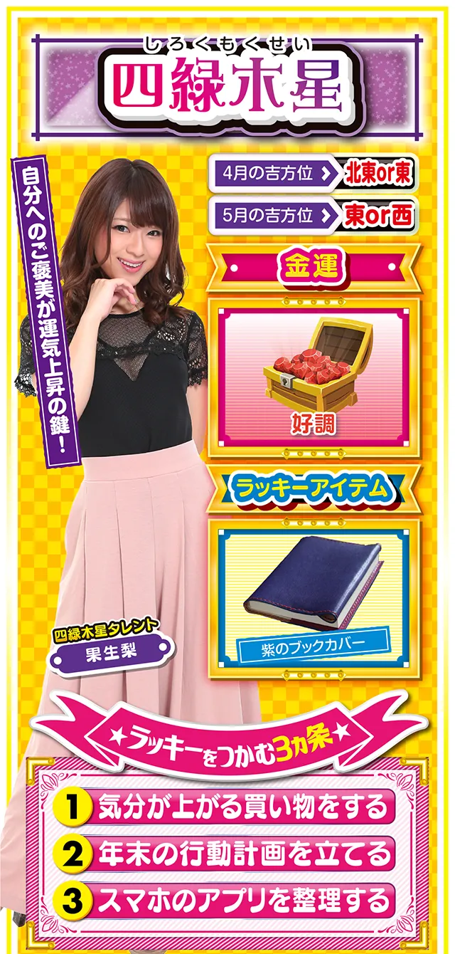 四緑木星占い結果