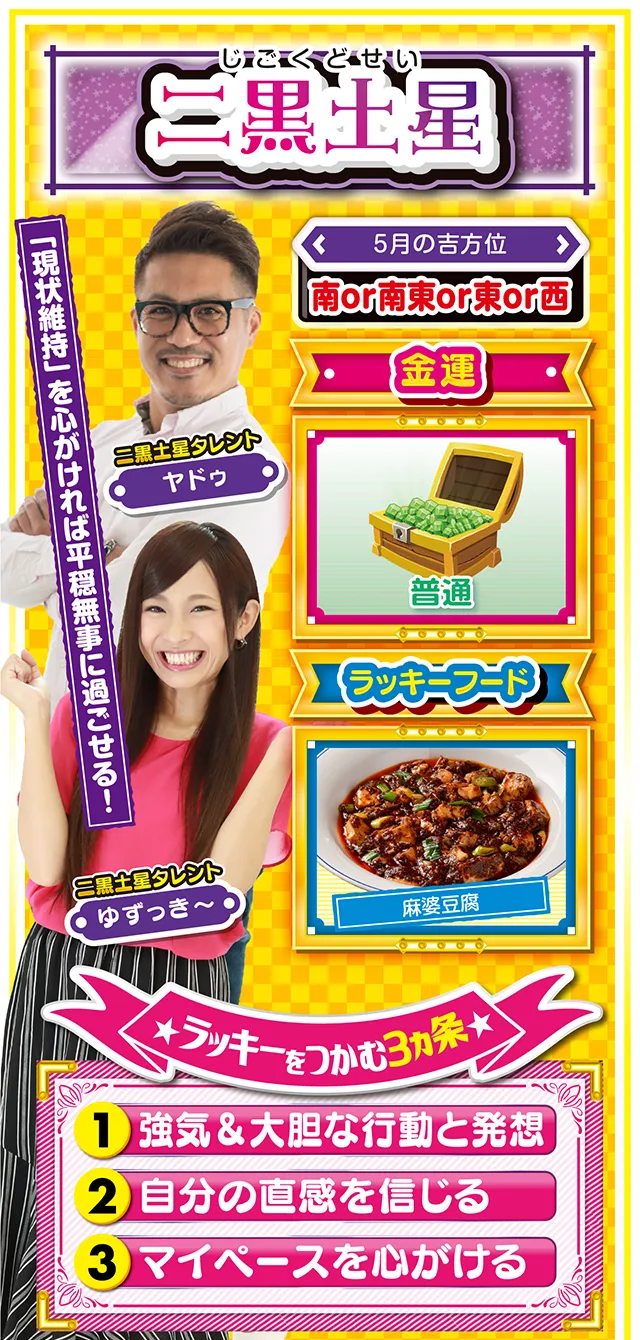 二黒土星占い結果