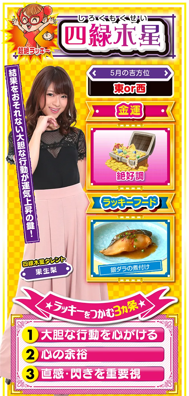 四緑木星占い結果
