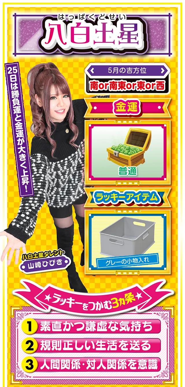 八白土星占い結果