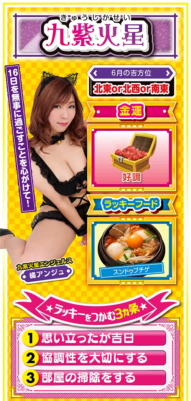 九紫火星占い結果