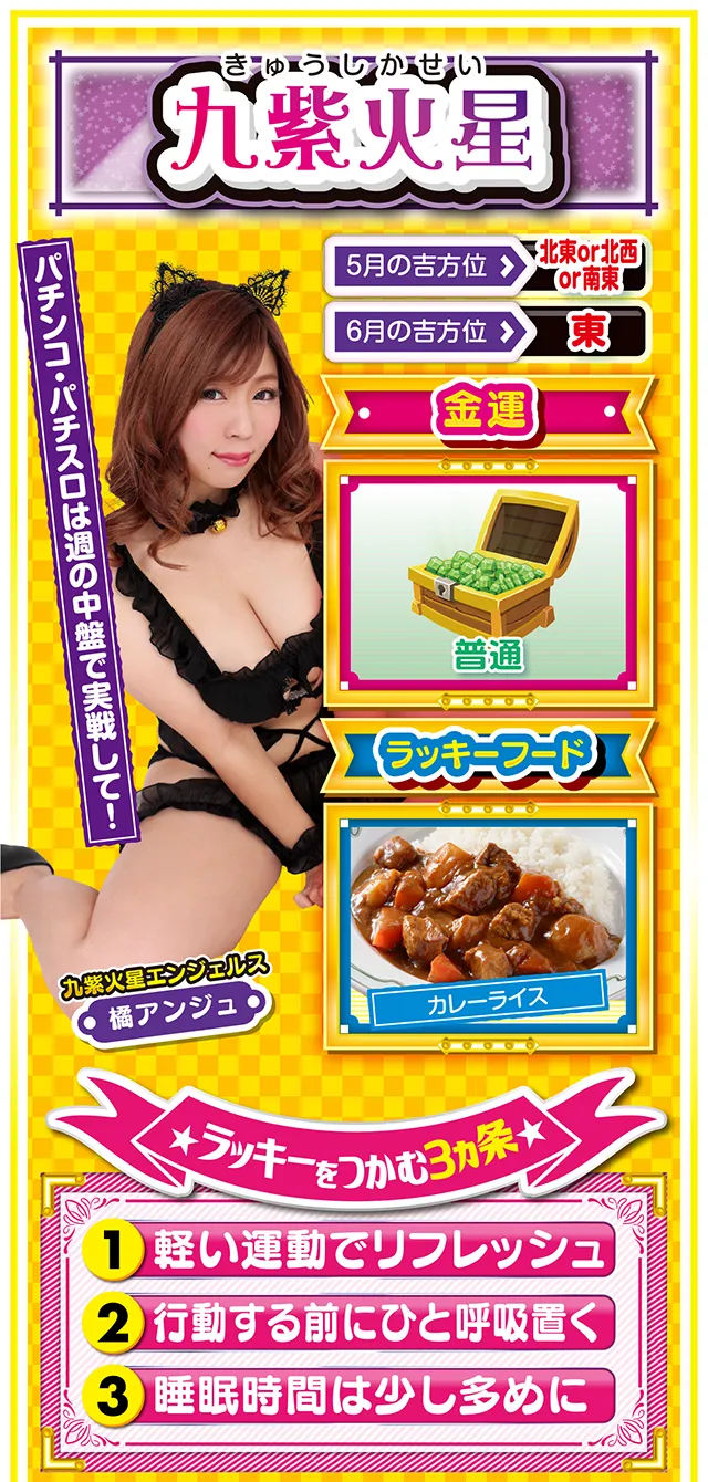 九紫火星占い結果