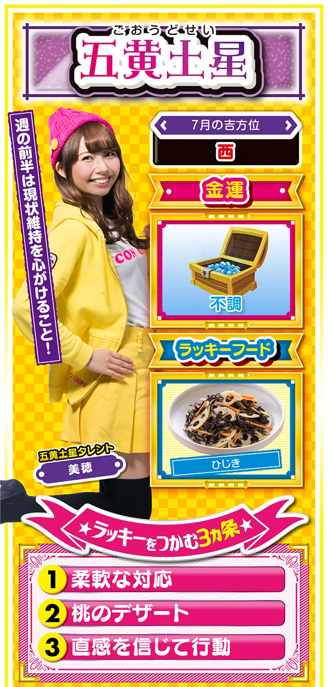 五黄土星占い結果