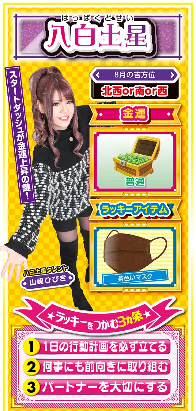 八白土星占い結果