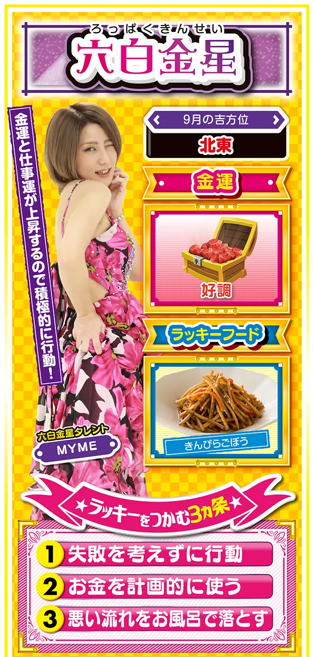 六白金星占い結果