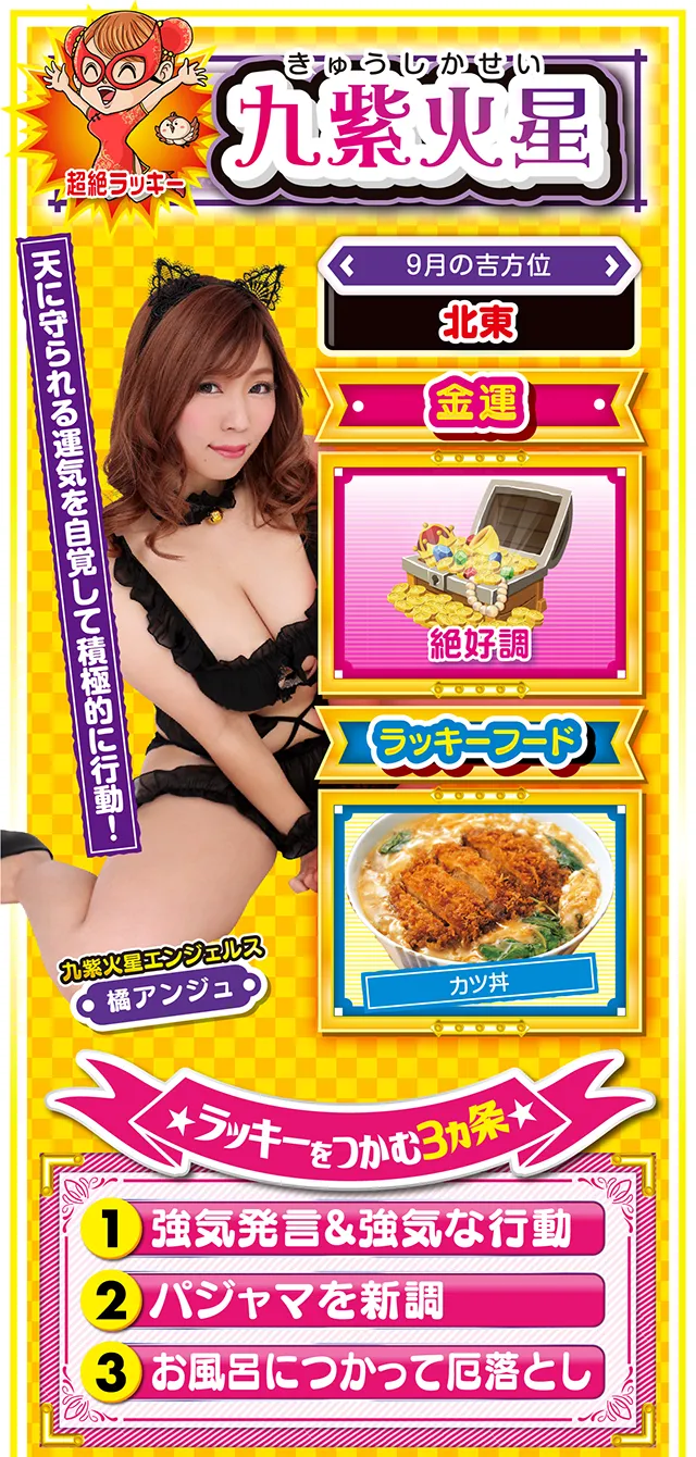 九紫火星占い結果