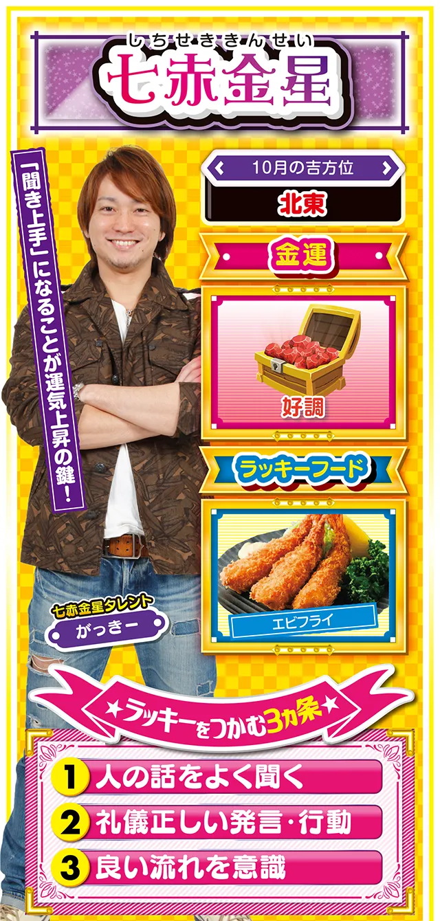 七赤金星占い結果