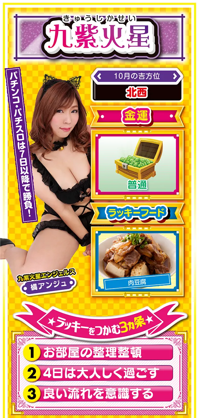 九紫火星占い結果