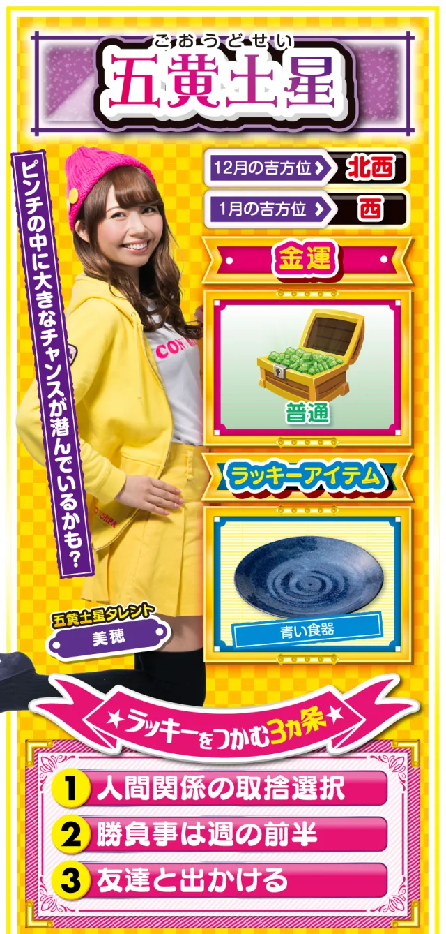 五黄土星占い結果
