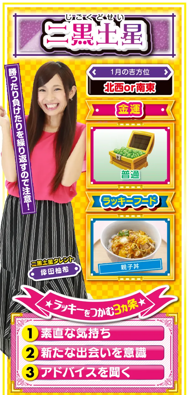 二黒土星占い結果