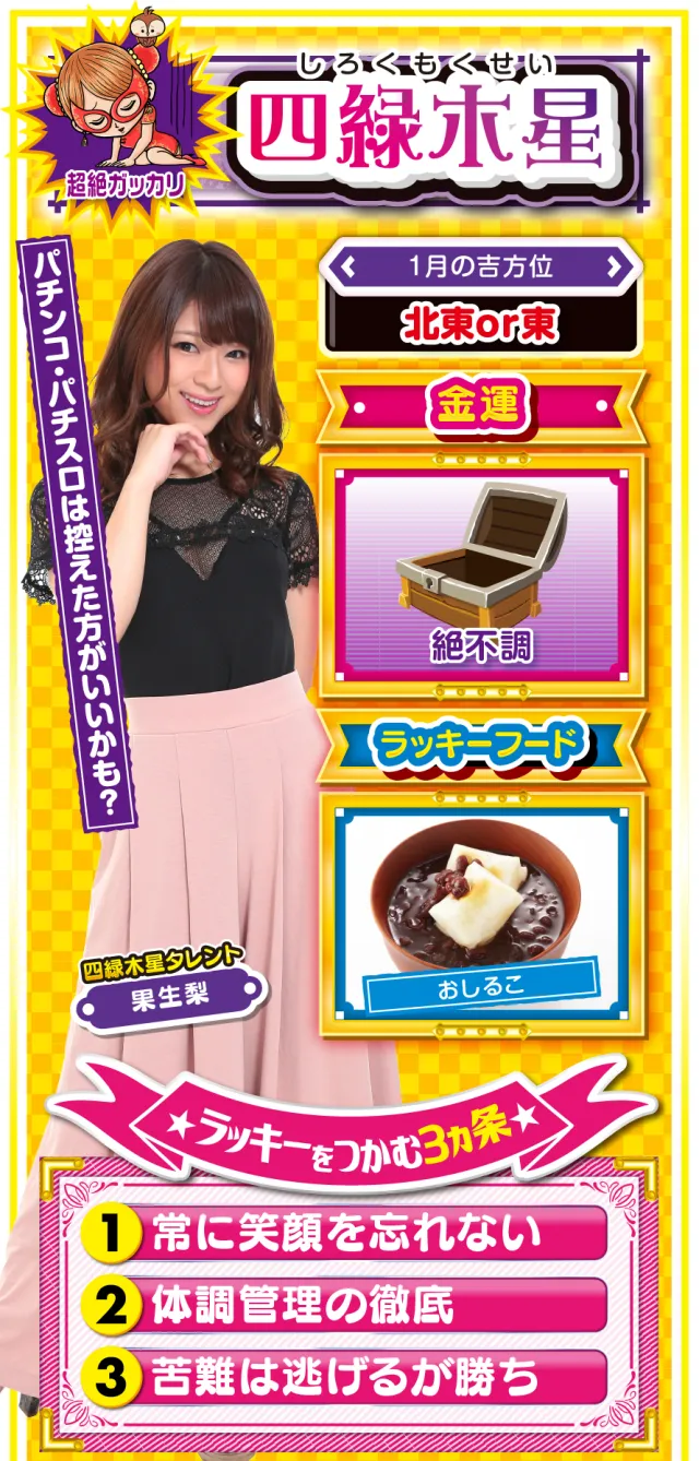 四緑木星占い結果
