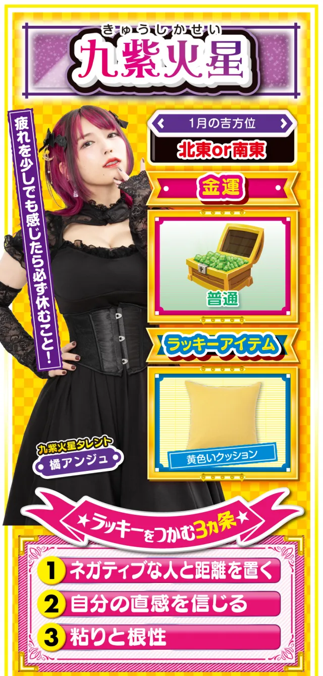 九紫火星占い結果