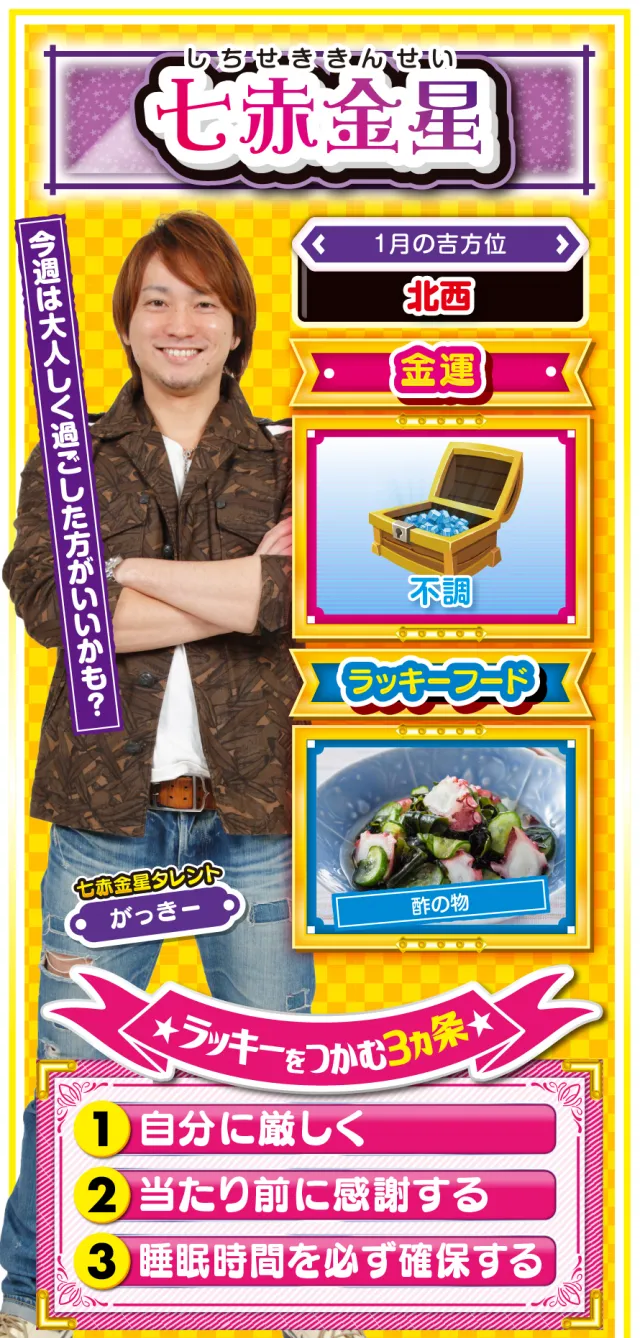 七赤金星占い結果