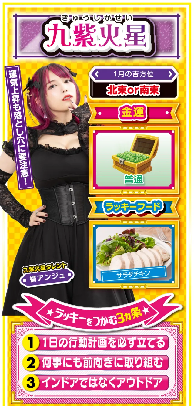 九紫火星占い結果