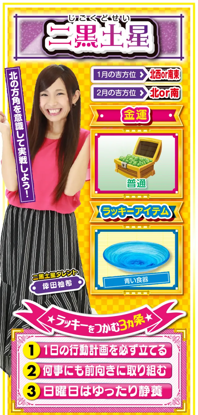 二黒土星占い結果