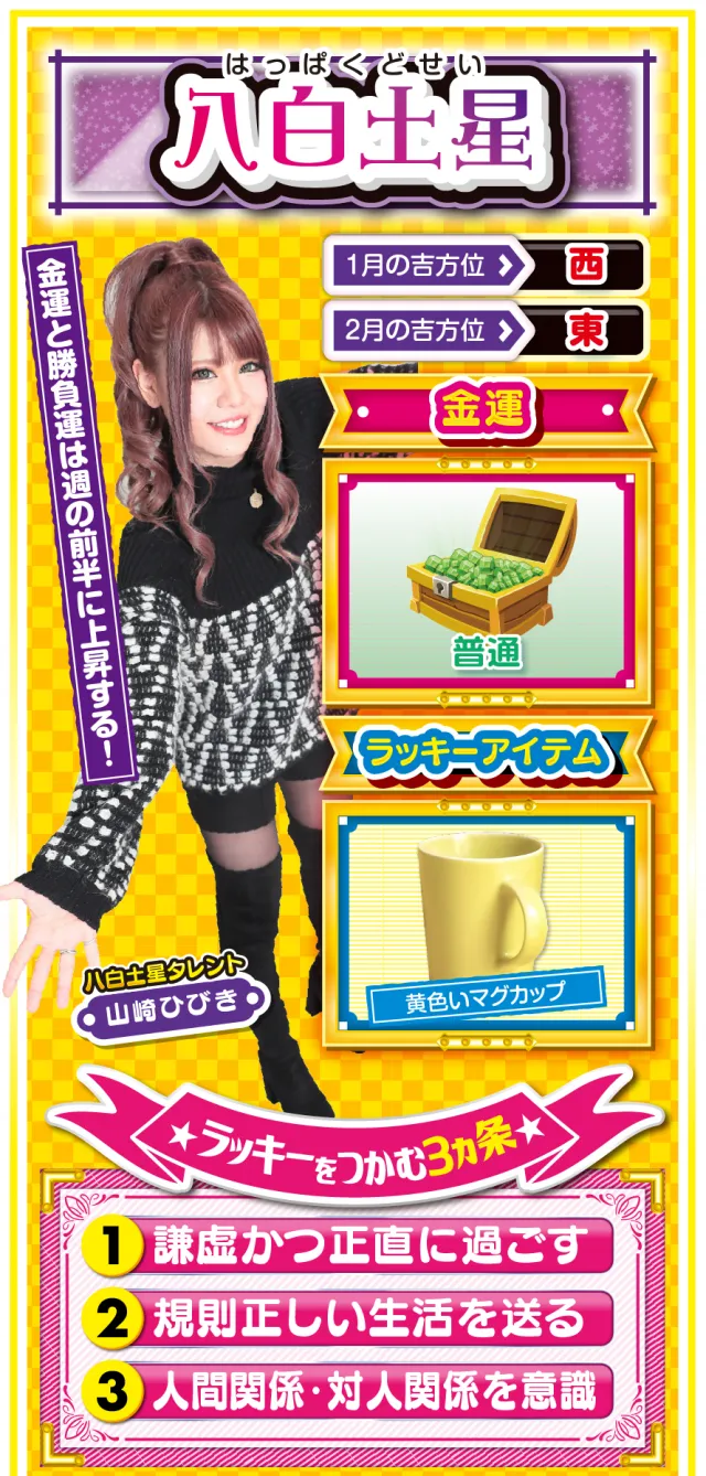 八白土星占い結果