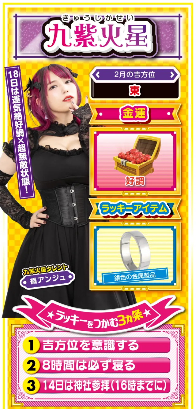 九紫火星占い結果