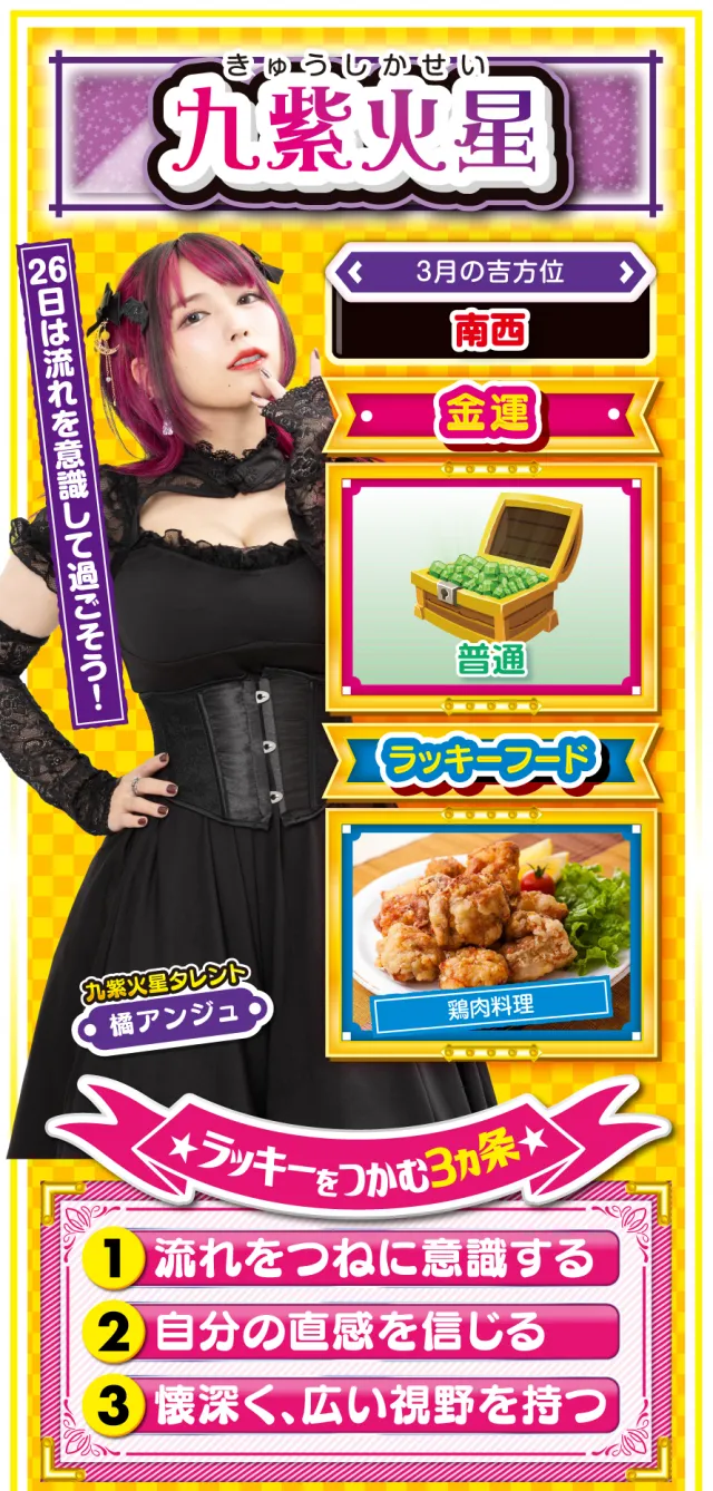 九紫火星占い結果