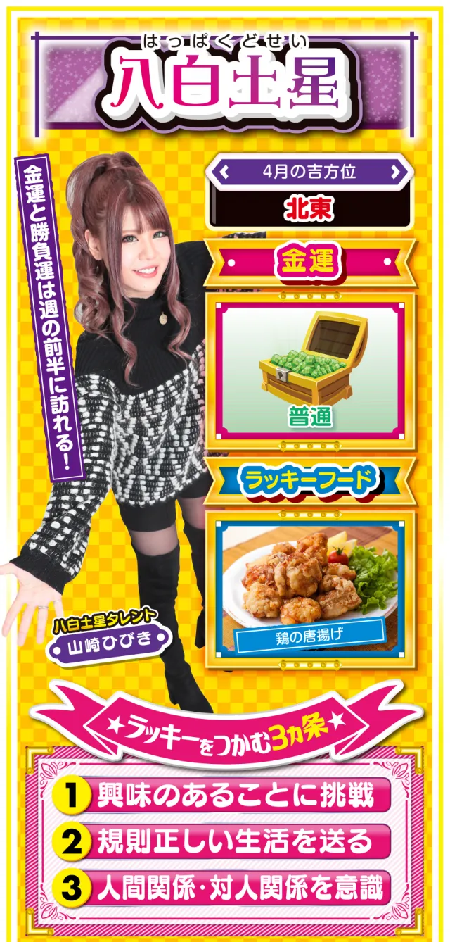 八白土星占い結果