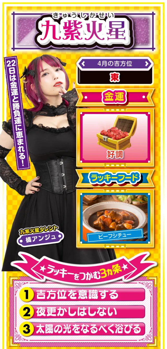 九紫火星占い結果