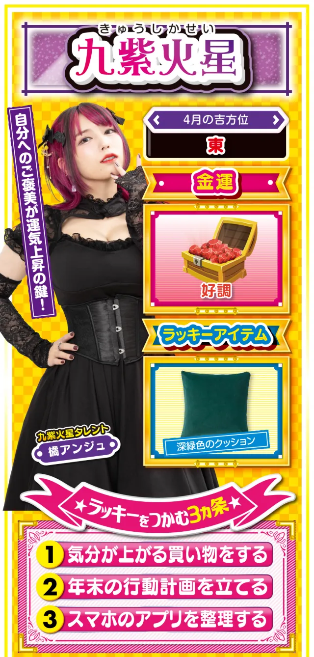 九紫火星占い結果