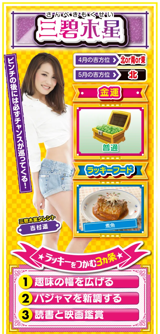 三碧木星占い結果