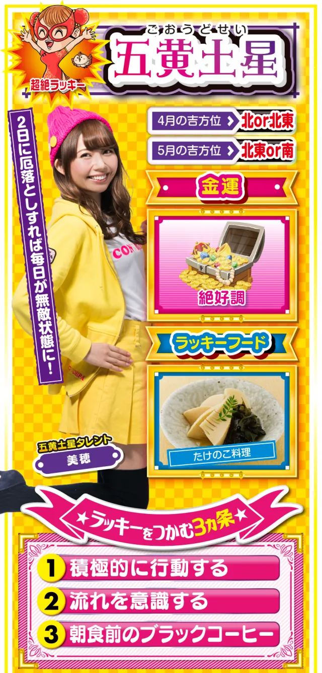 五黄土星占い結果