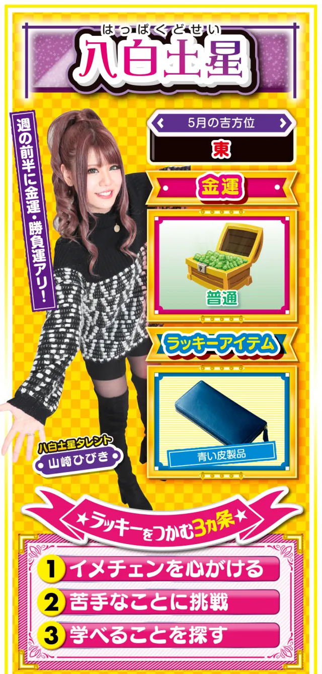 八白土星占い結果