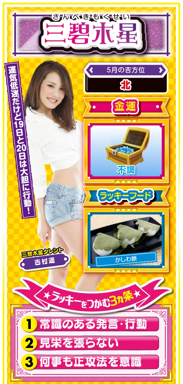 三碧木星占い結果