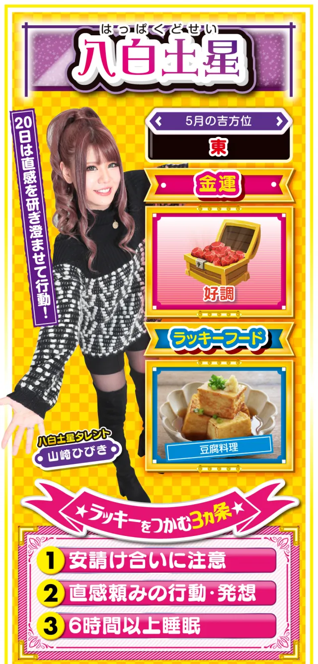 八白土星占い結果