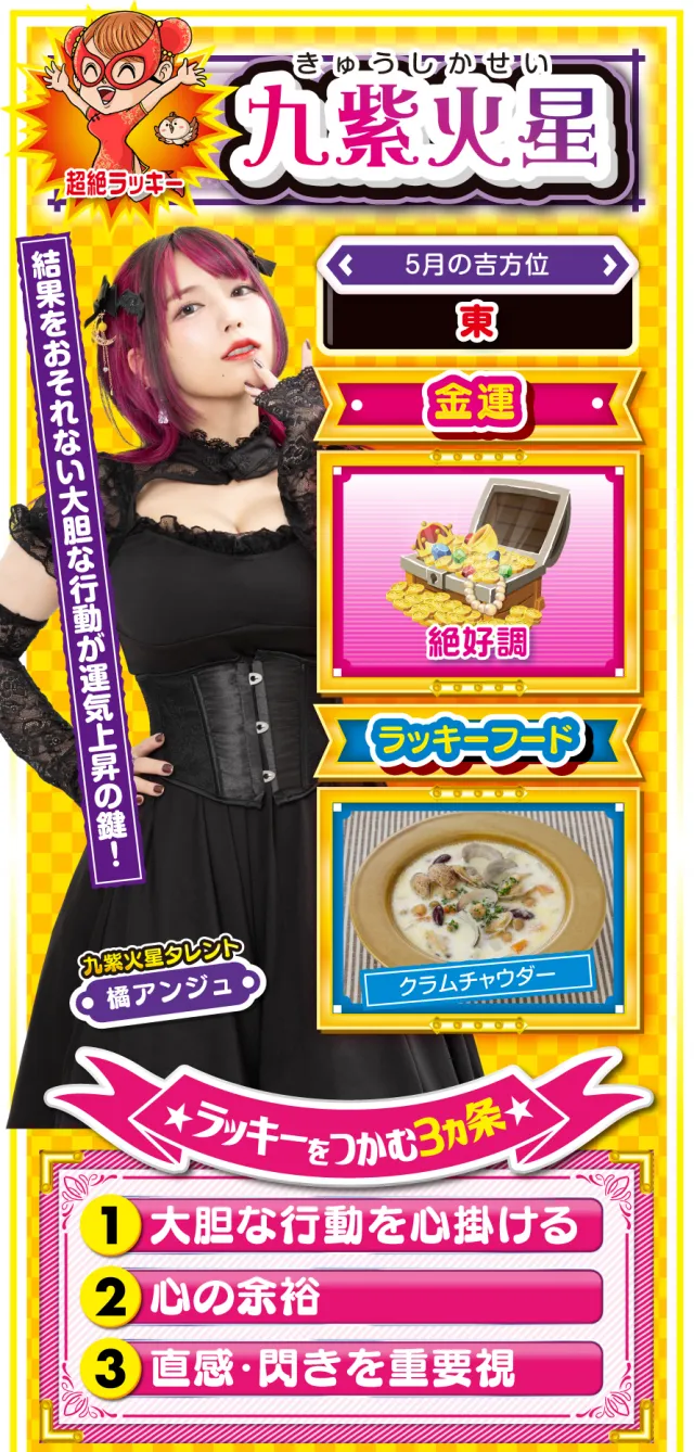 九紫火星占い結果