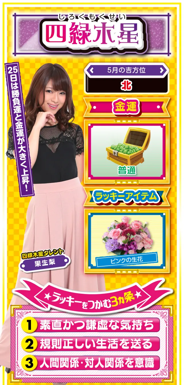 四緑木星占い結果