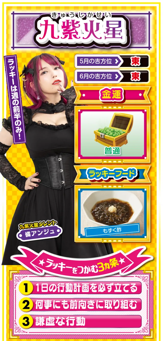 九紫火星占い結果
