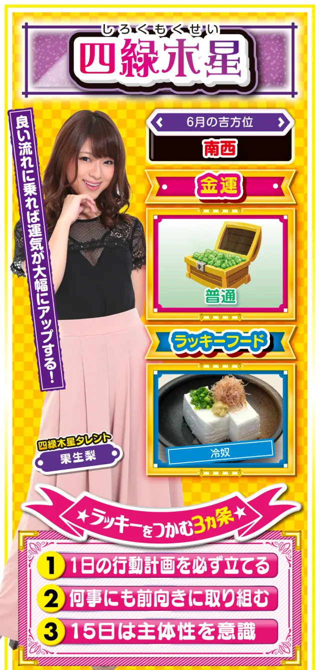 四緑木星占い結果