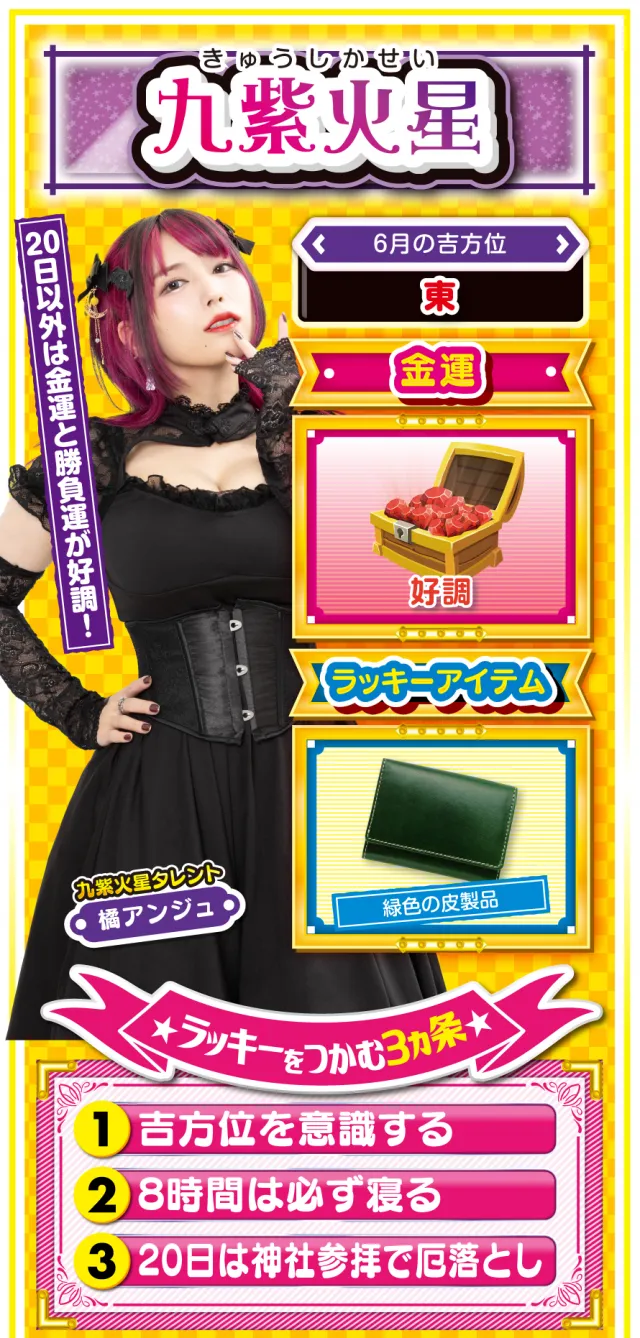 九紫火星占い結果