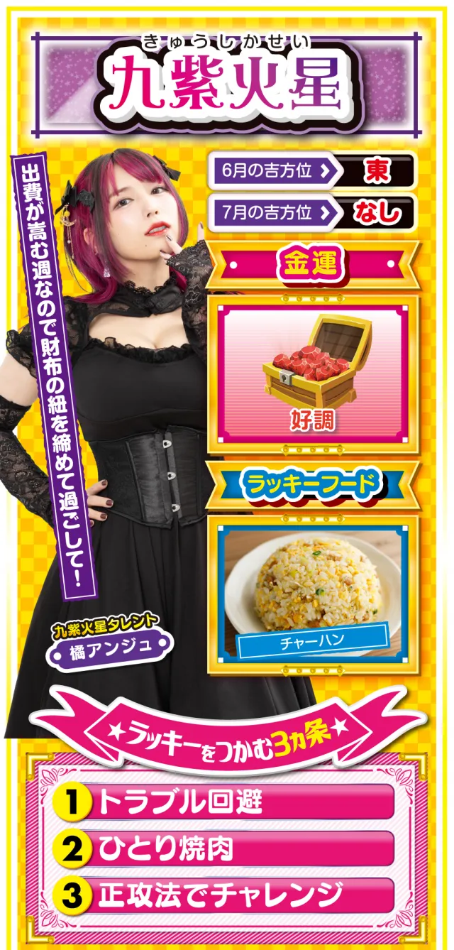 九紫火星占い結果
