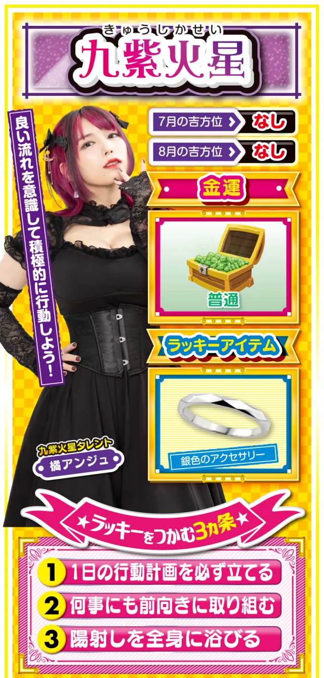九紫火星占い結果