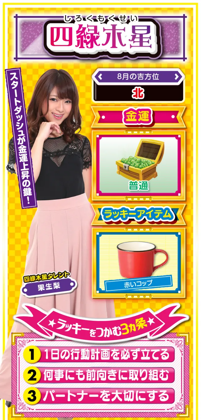 四緑木星占い結果