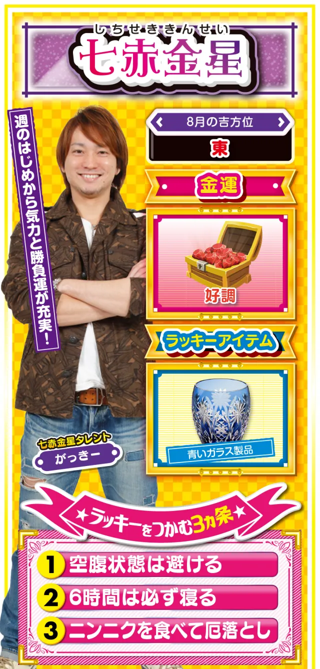 七赤金星占い結果