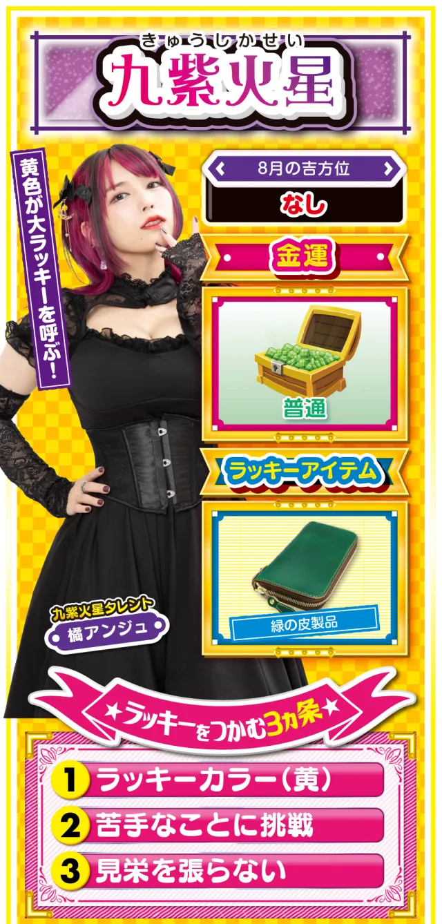 九紫火星占い結果