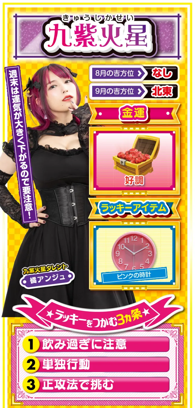 九紫火星占い結果