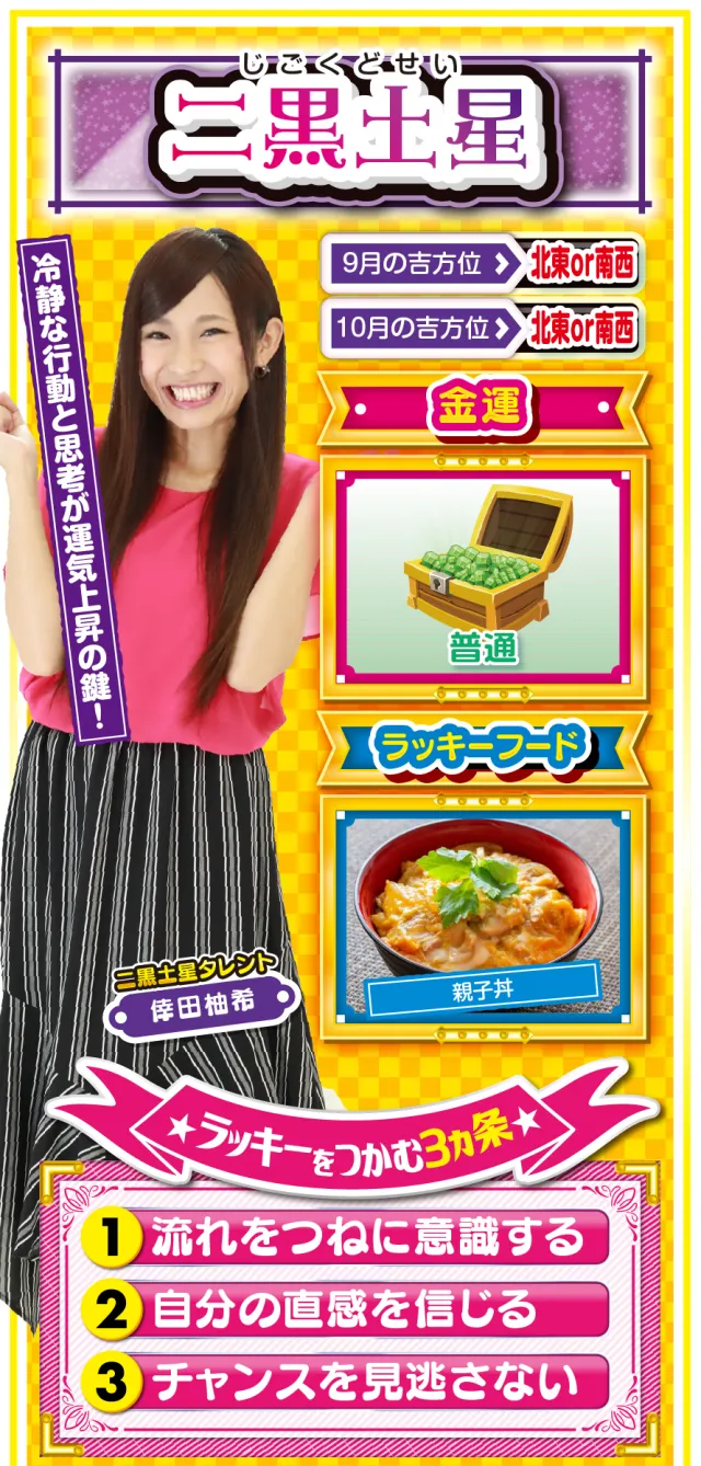 二黒土星占い結果
