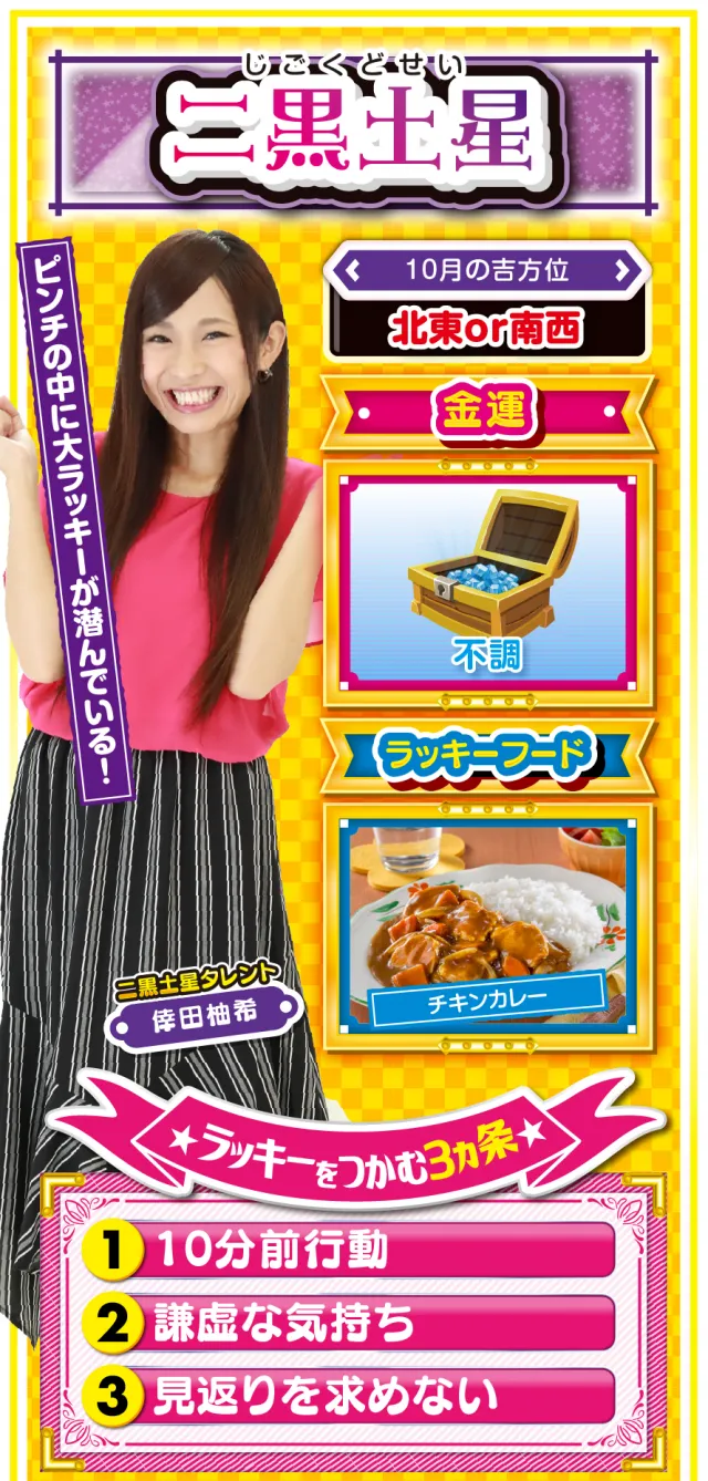 二黒土星占い結果