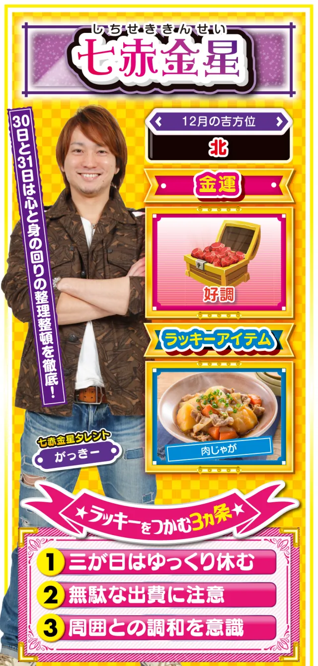 七赤金星占い結果