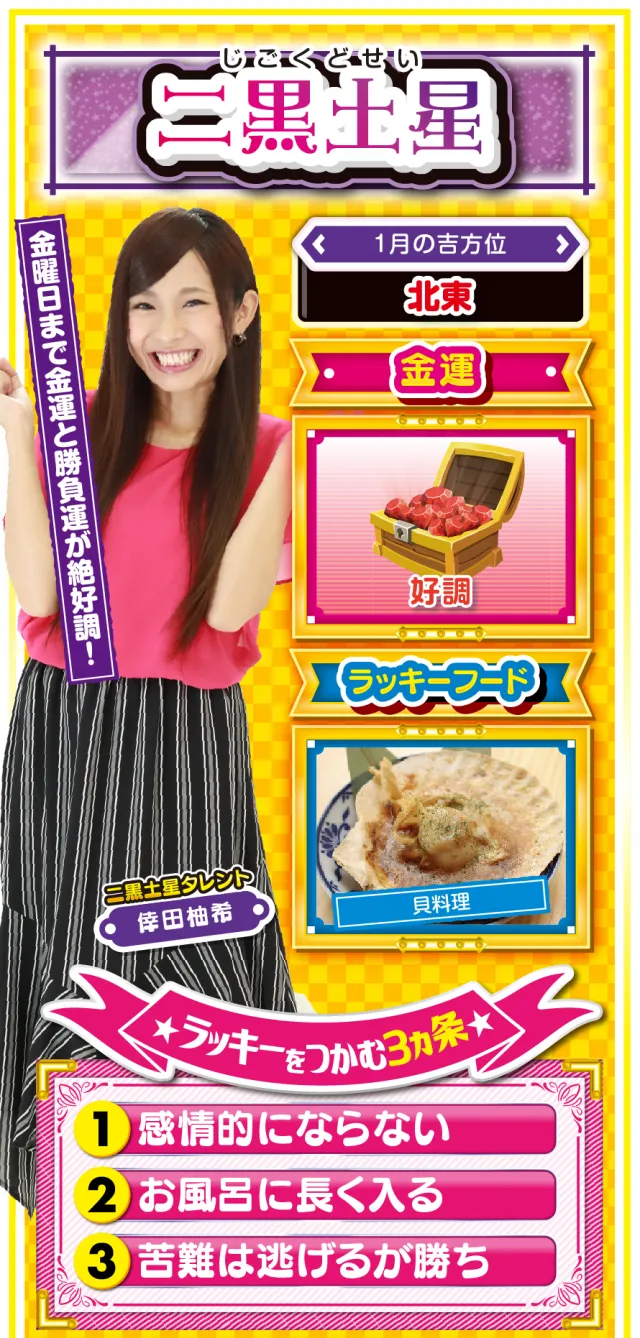 二黒土星占い結果