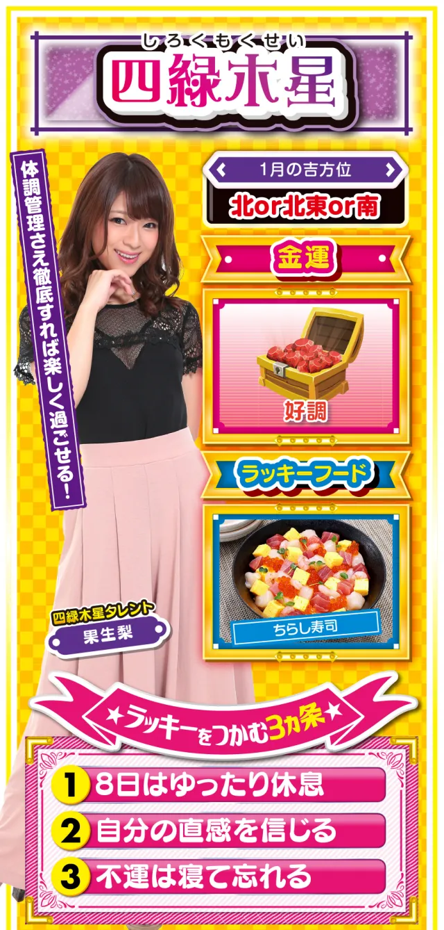 四緑木星占い結果