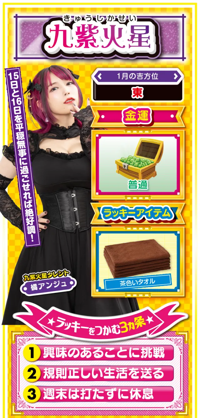 九紫火星占い結果